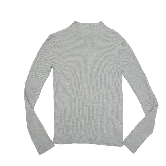 Prologue Womens Gray High Neck Long Sleeve Top Size S - Picture 1 of 10